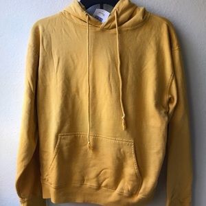 Brandy Melville Mustard Hoodie